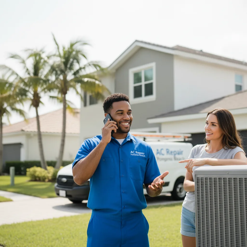AC Repair Pompano Beach customer support in High Bridge